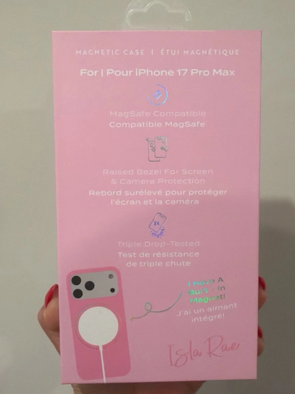 🎀ISLA RAE~MagSafe Magnetic Case for iPhone 17 Pro Max